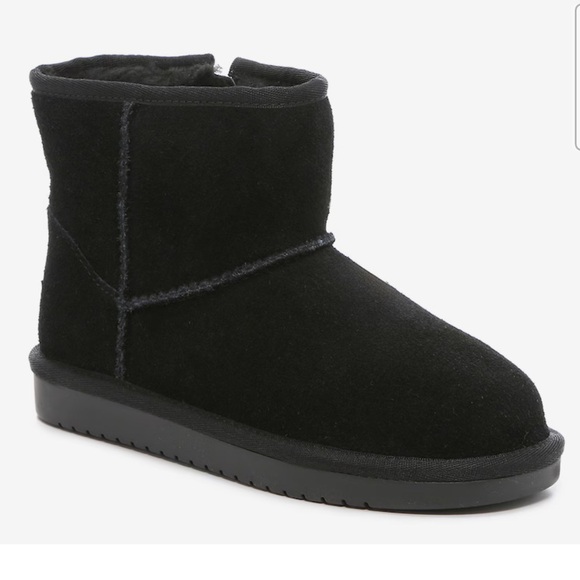 4/$25 Koolaburra by Ugg Girls Black Mini Boots Size 13 - Picture 1 of 11